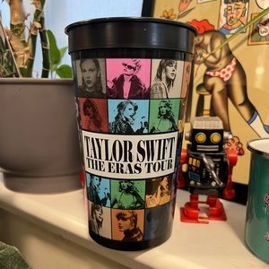 Taylor Swift “The Eras Tour” plastic cup. Collectable! Merch! Fan memorabilia